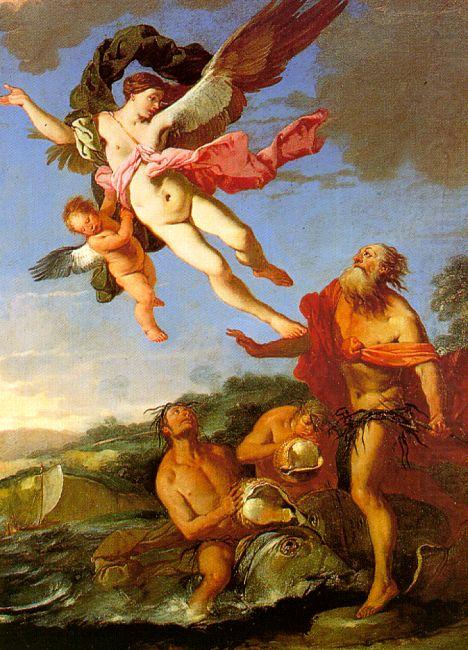 Neptune Chasing Coronis, CARPIONI, Giulio